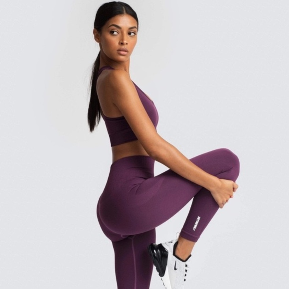 Doyoueven Hyperflex Seamless Workout Legging Plum… - image 4